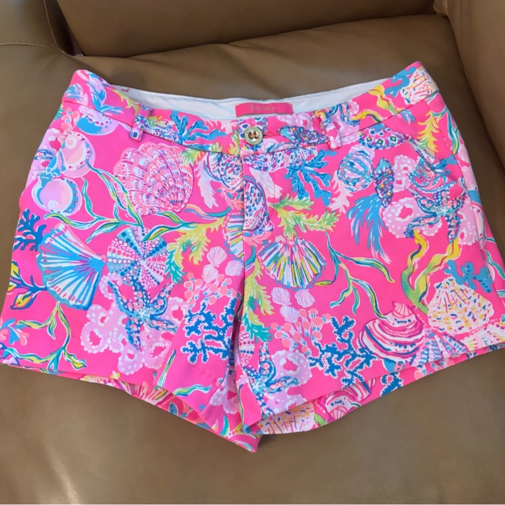 Lilly Pulitzer Pink Shorts Size 8